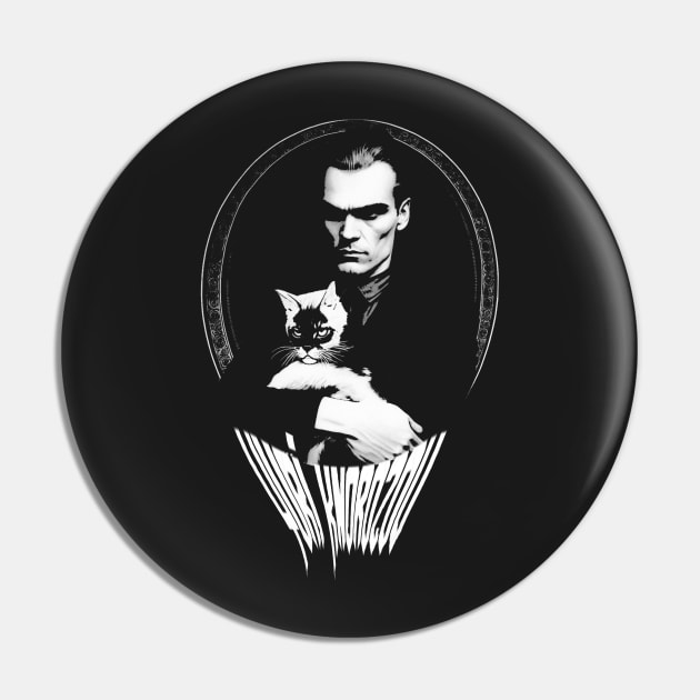 Yuri Knorozov Metal silkscreen Pin by nickedenholm