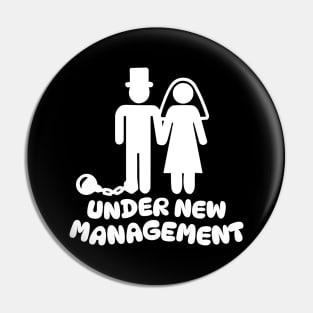 Under New Management Pin