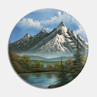 Mountain Lake Falls Pin