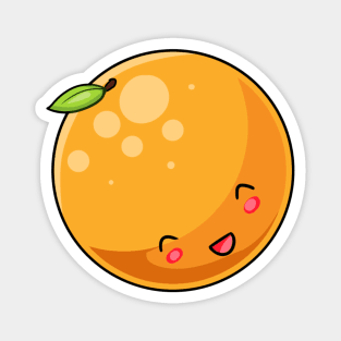 Kawaii orange fruit Magnet