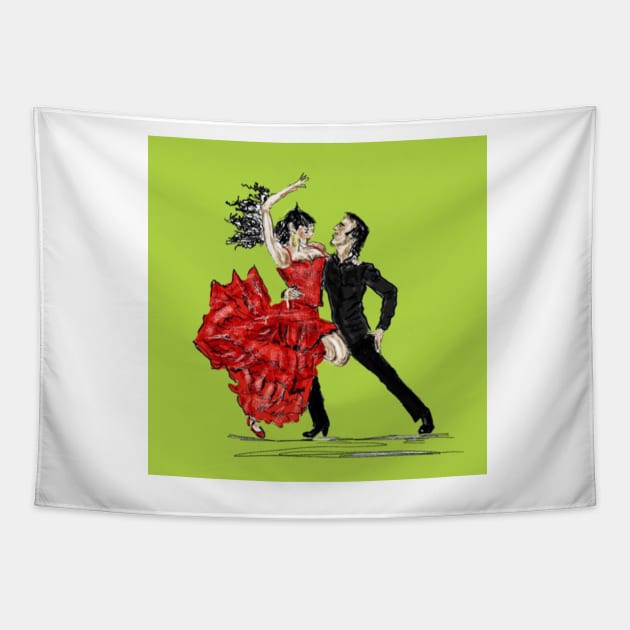 Flamenco!! Tapestry by Revart