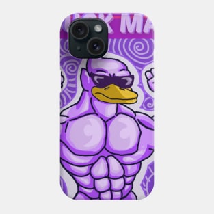 DUCK MAN RULES THE WORLD Phone Case