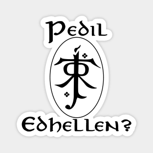 Do you speak Elvish? Magnet