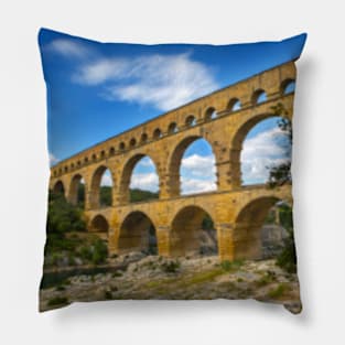 Pont du Gard Pillow