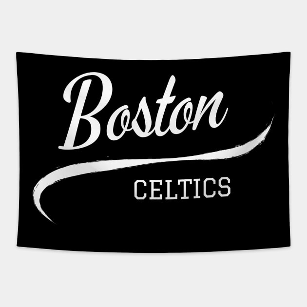 Celtics Retro Tapestry by CityTeeDesigns