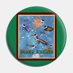 Merry Fishmas Pin