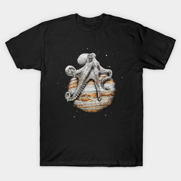 Celestial Cephalopod - Ocean - T-Shirt