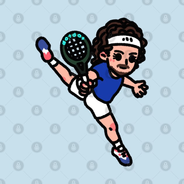 Ballerina - Stefanos Tsitsipas by dotbyedot