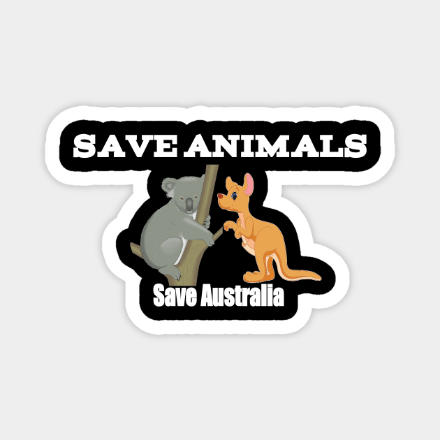 Save Animals.. Magnet by Zinsan