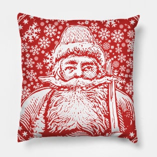 Old Santa Pillow