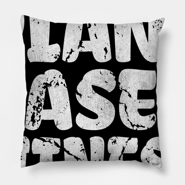 Simple Plant Based Fitness Vegan Typography Pillow by StreetDesigns