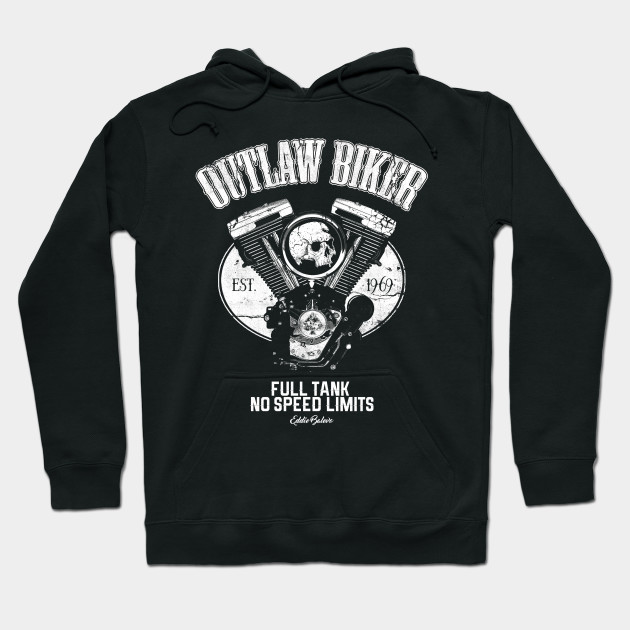 Outlaw Biker Outlaw Motorcycle Gang Hoodie Teepublic Uk