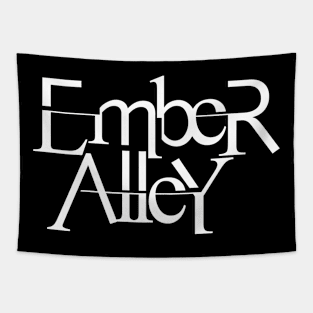 Ember Alley Title (white) Tapestry