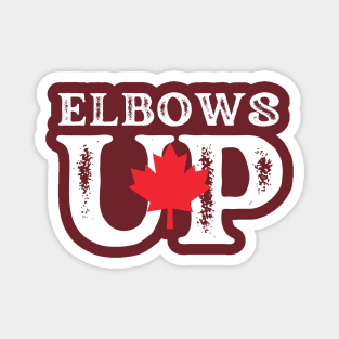 Elbows-Up Magnet