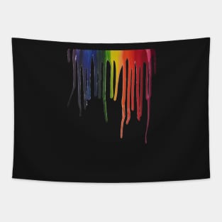 melted rainbow Tapestry