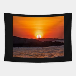 Thacher Island Surise Long Beach Gloucester MA Tapestry