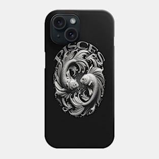 Fluid Pisces Zodiac Sign & Water Dance Phone Case