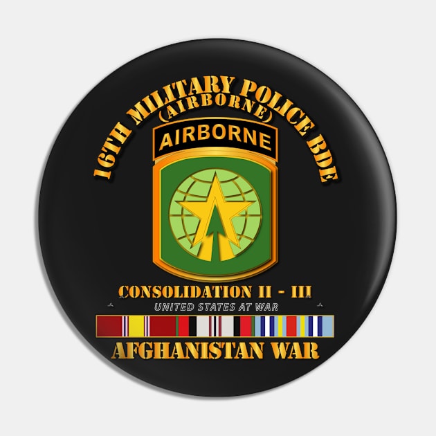 16th MP Bde - Afghanistan War w SVC Pin by twix123844