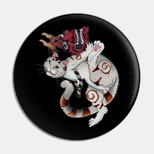 Oni Cat Pin