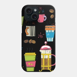 Cute Coffee Art Phone Case