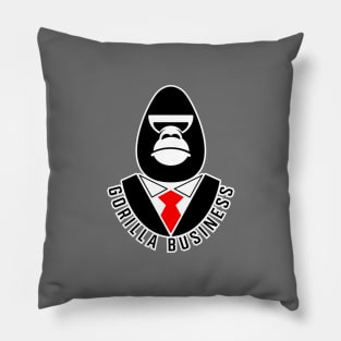 Gorilla Business Pillow