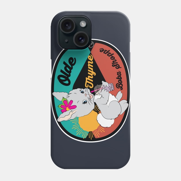 Bubble Tea Bunny Phone Case by AltTabStudio