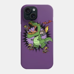 DumbDragonCast - Nulara - To Adventure! Phone Case