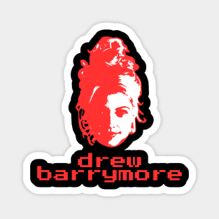 Drew barrymore ||| 80s retro Magnet