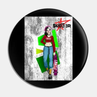 sk8er boi grunge background Pin