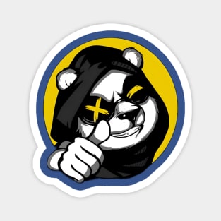 Swag stylish panda boss Magnet