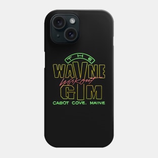 The Wayne Workout Gym Cabot Cove Maine Phone Case