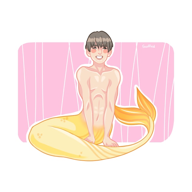 BTS V Taehyung Mermaid by Scoffkid