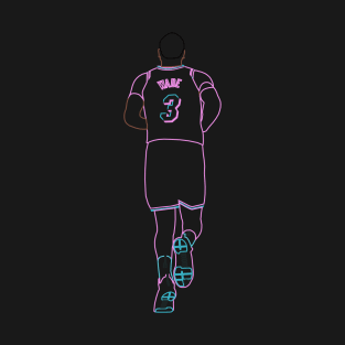 Dwyane Wade Miami Vice Neon T-Shirt