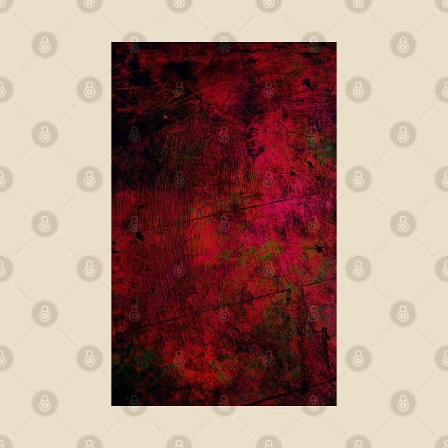 Scarlet Distress: A Red Grunge Texture Design by jen28