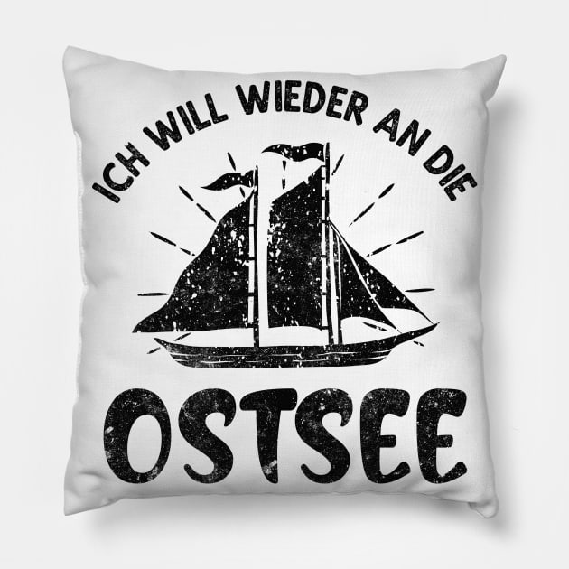 Ostsee Sehnsucht Pillow by Foxxy Merch