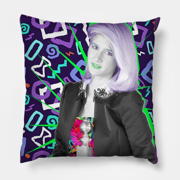 Feel the Dern Pillow by austyndelugoart