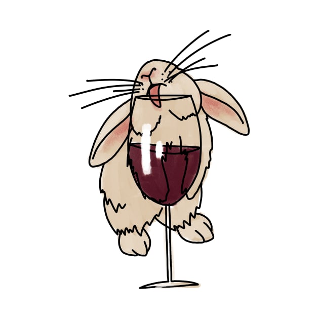 RABBIT WINE by WhimsyMarket