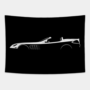 Mercedes-Benz SLR McLaren Roadster (R199) Silhouette Tapestry