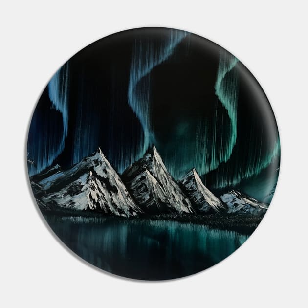 Bluegreen Northern Lights Pin by J&S mason