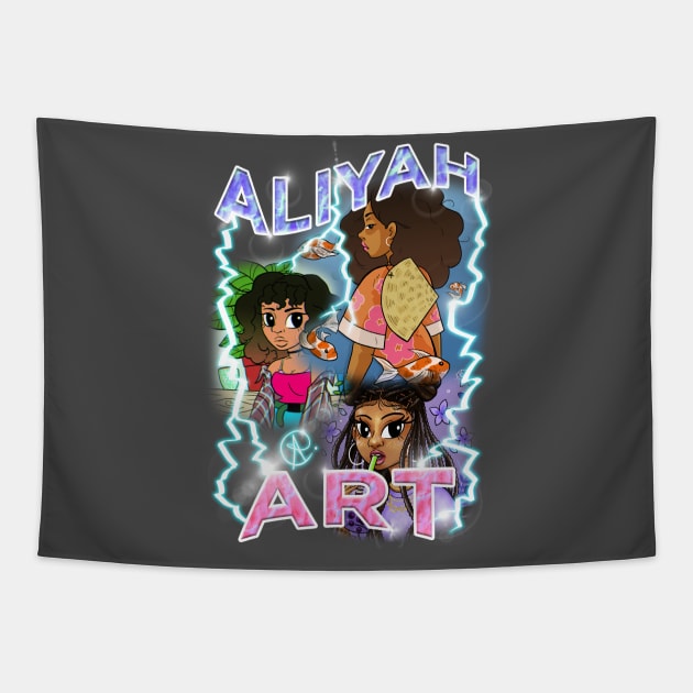 ALIYAH ART Tee Tapestry by aliyahart