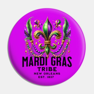 Mardi Gras tribe Pin