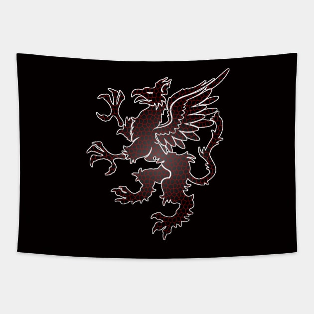 dragon Tapestry by hottehue