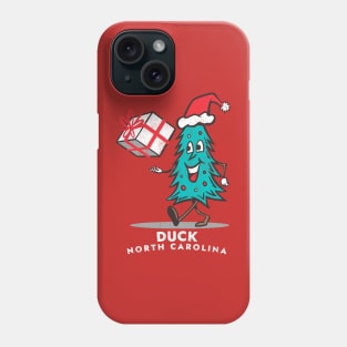 Duck, NC Vacationing Christmas Tree Phone Case