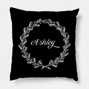 Ashley Floral Wreath Pillow