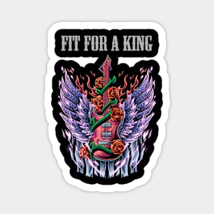 FIT FOR A KING BAND Magnet