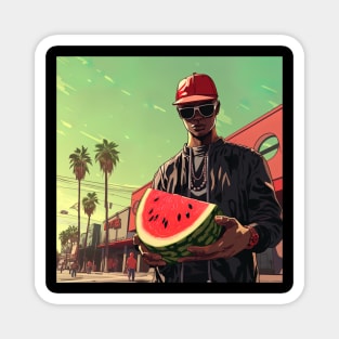 Watermelon Magnet