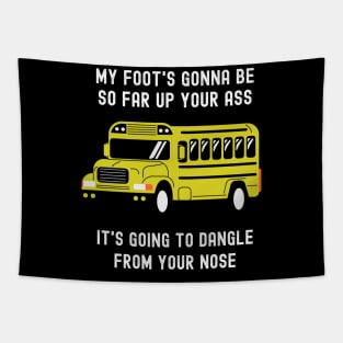 School Bus Driver Tapestry