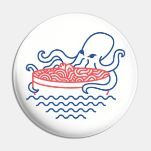 Ramen Octopus 2 Pin