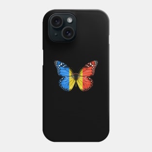 Moldovan Flag  Butterfly - Gift for Moldovan From Moldova Phone Case