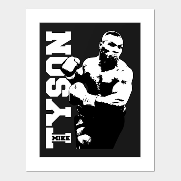 Mike Tyson Boxing Prepare For Hit Boxing Legends Posters And Art Prints Teepublic